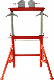 Двойные складные регулируемые роликовые опоры для труб Remmers Titan 43