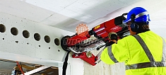 Эксплуатация установки алмазного бурения Hilti DD 200