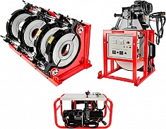 Гидравлический стыковой сварочный аппарат для пнд труб Gas Fusion Red-450 (220 V) Гидравлический стыковой сварочный аппарат для пнд труб Gas Fusion Red-450 (220 V)