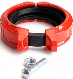 Конструкция муфты грувлока гибкой стандартной Lede XGQT2-610 Конструкция муфты грувлока гибкой стандартной Lede XGQT2-610