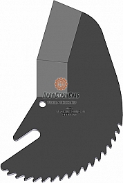 Лезвие ножниц для резки пластиковых труб Zenten Raptor 63 мм