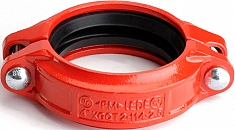 Муфта грувлок гибкая стандартная Lede XGQT2-480 вид спереди Муфта грувлок гибкая стандартная Lede XGQT2-480 вид спереди