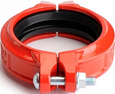 Муфта грувлок гибкая стандартная Lede XGQT2-610 вид сбоку Муфта грувлок гибкая стандартная Lede XGQT2-610 вид сбоку