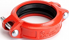 Муфта грувлок жесткая со скошенными полукольцами Lede GKS-324 Муфта грувлок жесткая со скошенными полукольцами Lede GKS-324