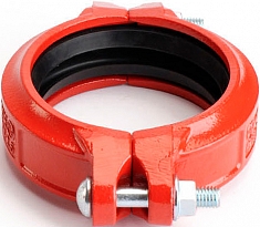 Муфты грувлоки жесткие стандартные Lede XGQT1-216 вид сбоку Муфты грувлоки жесткие стандартные Lede XGQT1-216 вид сбоку