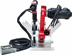 Нагреватель и торцеватель в боксе гидравлического стыкового сварочного аппарата для пнд труб Hamlem AL160 Нагреватель и торцеватель в боксе гидравлического стыкового сварочного аппарата для пнд труб Hamlem AL160