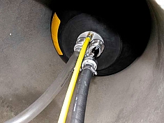 Применение проходной пневмозаглушки с 2 каналами для испытаний трубопроводов Vetter PDK 140/170 FLEX Применение проходной пневмозаглушки с 2 каналами для испытаний трубопроводов Vetter PDK 140/170 FLEX