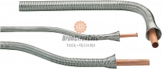 Применение пружины для гибки медных труб Rothenberger 10 мм