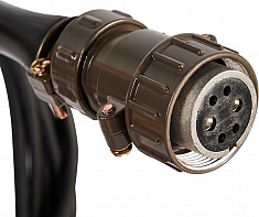 Разъем электрокабеля нагревателя гидравлического стыкового сварочного аппарата для пнд труб Gas Fusion Red-160