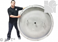 Размеры стальных заглушек для труб Huntingdon Fusion Techniques PSPR0600