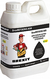 Реагенты для промывки системы отопления Brexit BrexRefining 808