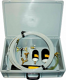 Система для испытаний на герметичность трубопроводов Vetter RDK 15/20 в кейсе Система для испытаний на герметичность трубопроводов Vetter RDK 15/20 в кейсе