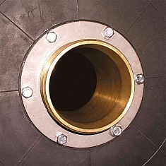 Торец проходной пневмозаглушки с 1 каналом для испытаний трубопроводов Vetter PDK 170/200 FLEX Торец проходной пневмозаглушки с 1 каналом для испытаний трубопроводов Vetter PDK 170/200 FLEX