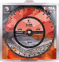 Упаковка сегментного алмазного круга Diam Extra Line 1A1RSS Multi Purpose X-Type Гранит 400 мм
