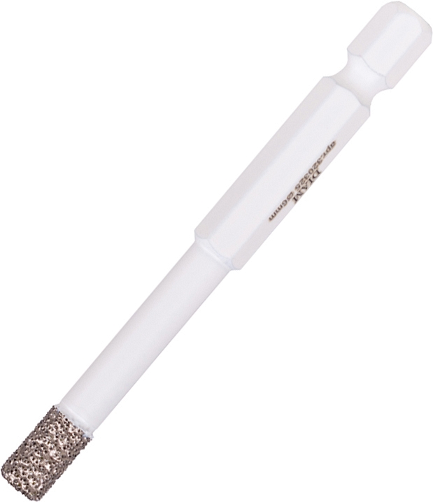 Алмазное сверло вакуумного спекания Diam Extra Line V-Tech HEX-E 1/4" 6 мм Алмазное сверло вакуумного спекания Diam Extra Line V-Tech HEX-E 1/4" 6 мм
