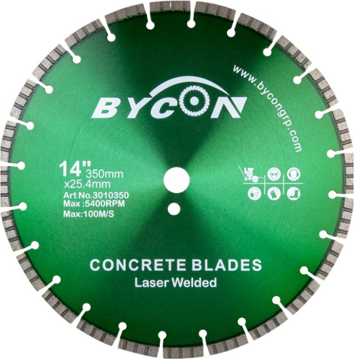 Алмазный диск Bycon Laser Turbo 350 мм Алмазный диск Bycon Laser Turbo 350 мм