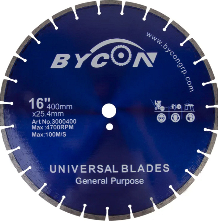 Алмазный диск Bycon Laser Uni 400 мм Алмазный диск Bycon Laser Uni 400 мм