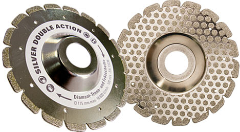 Алмазный диск Fubag Silver Double Action