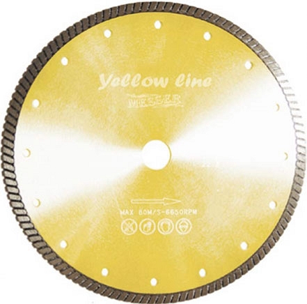 Алмазный диск Messer Yellow Line Beton Turbo Алмазный диск Messer Yellow Line Beton Turbo