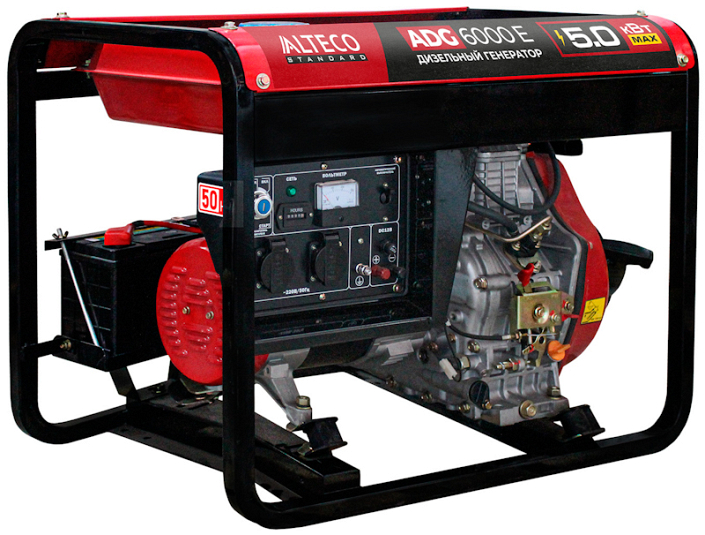 Дизельный генератор Alteco ADG 6000 Е Дизельный генератор Alteco ADG 6000 Е
