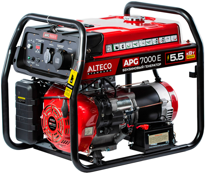 Alteco APG 7000 E бензиновый генератор ракурс 1 Alteco APG 7000 E бензиновый генератор ракурс 1