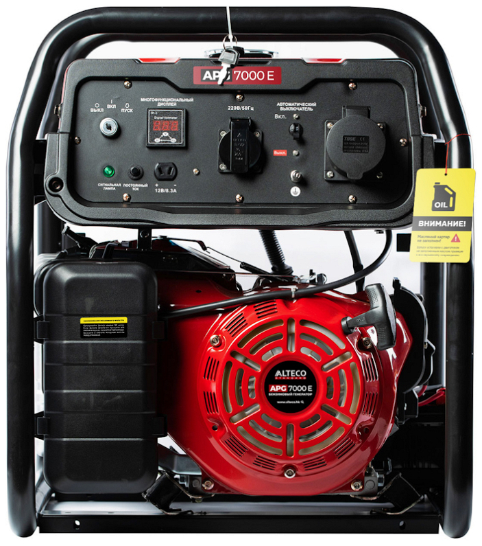 Alteco APG 7000 E бензиновый генератор ракурс 4 Alteco APG 7000 E бензиновый генератор ракурс 4