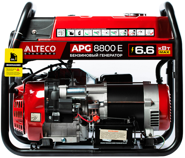 Alteco APG 8800 E бензиновый генератор ракурс 2 Alteco APG 8800 E бензиновый генератор ракурс 2
