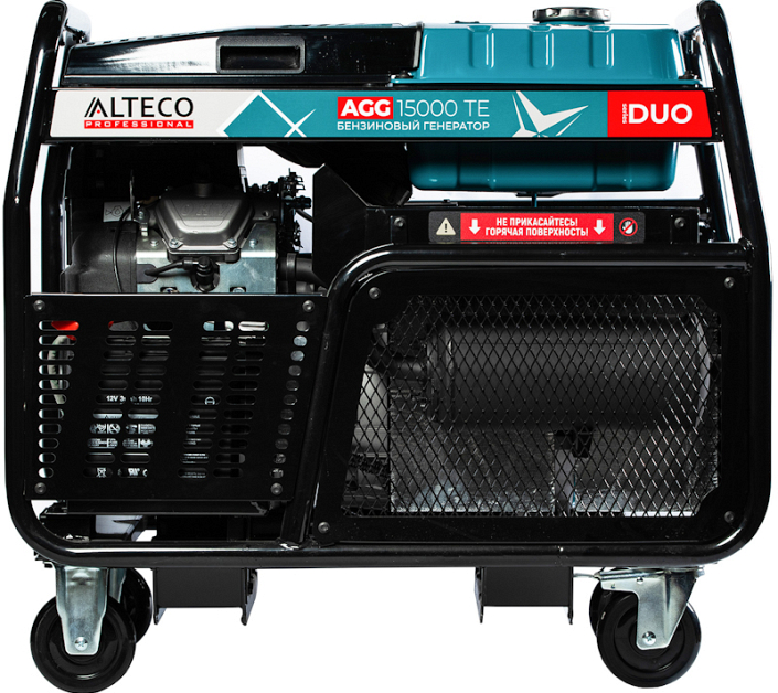 Бензиновый генератор Alteco AGG 15000 TE DUO ракурс 4 Бензиновый генератор Alteco AGG 15000 TE DUO ракурс 4