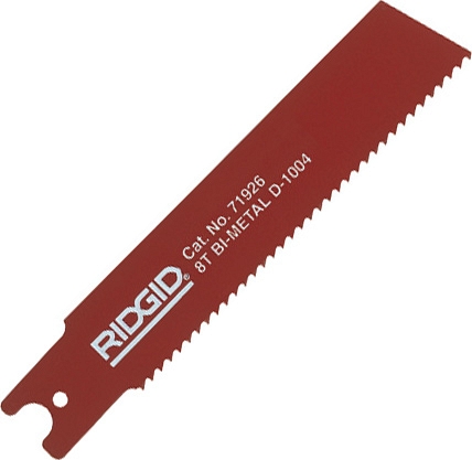 Биметаллические полотна Ridgid для толстостенных стальных труб Биметаллические полотна Ridgid для толстостенных стальных труб