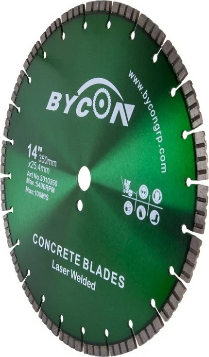 Диск алмазный Bycon Laser Turbo 350 мм Диск алмазный Bycon Laser Turbo 350 мм