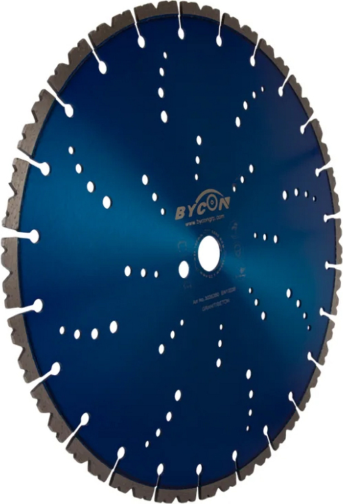 Диск сегментный алмазный Bycon Laser Granit 400 мм Диск сегментный алмазный Bycon Laser Granit 400 мм