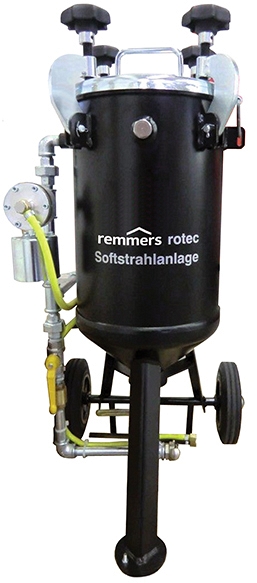 Дробеструйный аппарат бластинг для очистки Remmers Rotec Softstrahlanlage Дробеструйный аппарат бластинг для очистки Remmers Rotec Softstrahlanlage