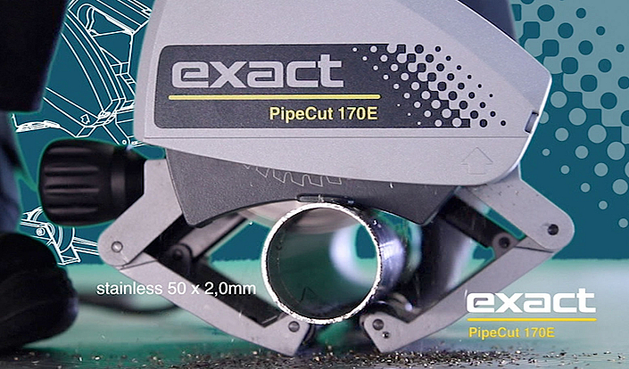 Эксплуатация электрического трубореза Exact PipeCut 170E System Эксплуатация электрического трубореза Exact PipeCut 170E System