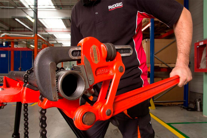 Эксплуатация сложнорычажных трубных ключей Ridgid S-6A Эксплуатация сложнорычажных трубных ключей Ridgid S-6A