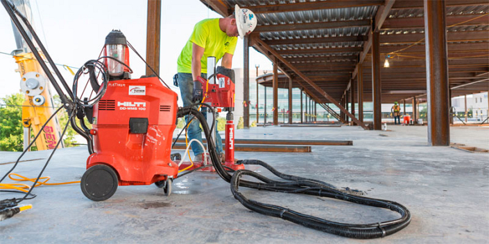 Эксплуатация водосборных колец Hilti DD-WCS-172 Эксплуатация водосборных колец Hilti DD-WCS-172