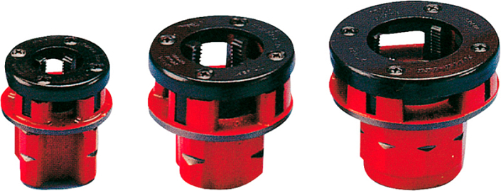Головки клуппа трубного ручного Super-Ego 600 Set Compact 1/2"-3/4"-1" BSPT R Головки клуппа трубного ручного Super-Ego 600 Set Compact 1/2"-3/4"-1" BSPT R