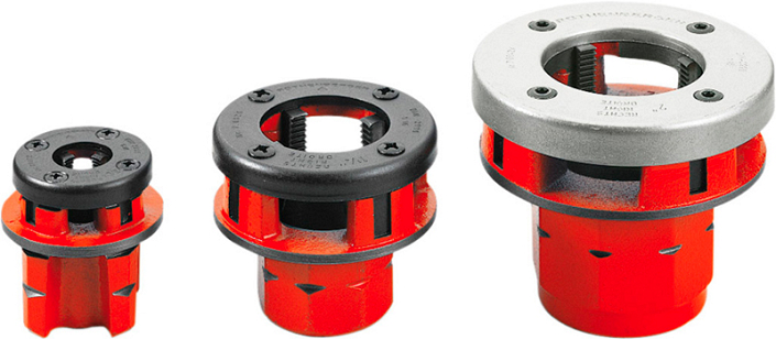 Головки ручного резьбонарезного клуппа Rothenberger Super Cut Set BSPT R 3/8"-1/2"-3/4"-1" Головки ручного резьбонарезного клуппа Rothenberger Super Cut Set BSPT R 3/8"-1/2"-3/4"-1"