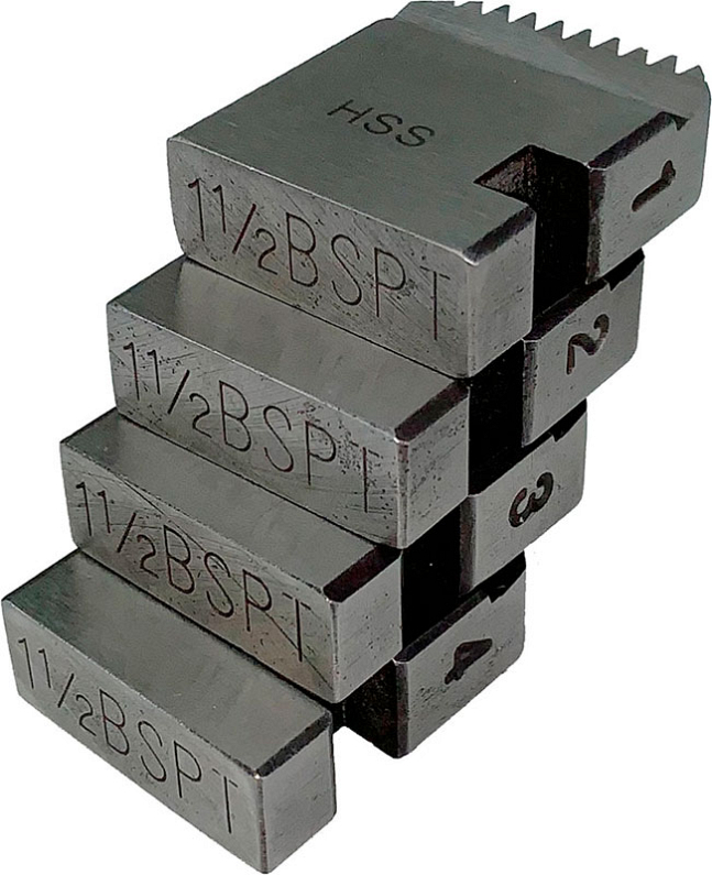 Гребенки резьбонарезные для электрических клуппов Kern BSPT R HSS 3/4" Гребенки резьбонарезные для электрических клуппов Kern BSPT R HSS 3/4"