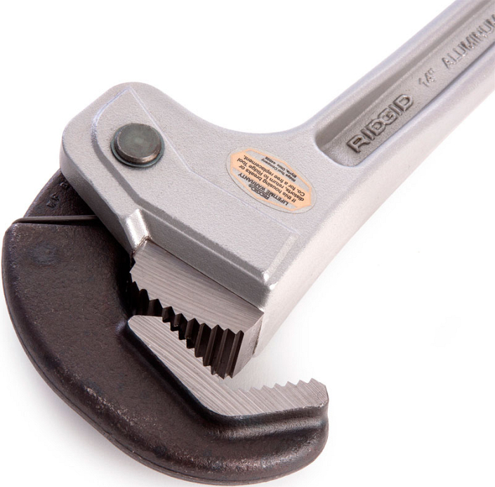 Губки алюминиевого трубного ключа Халилова Ridgid Aluminum RapidGrip 14" Губки алюминиевого трубного ключа Халилова Ridgid Aluminum RapidGrip 14"