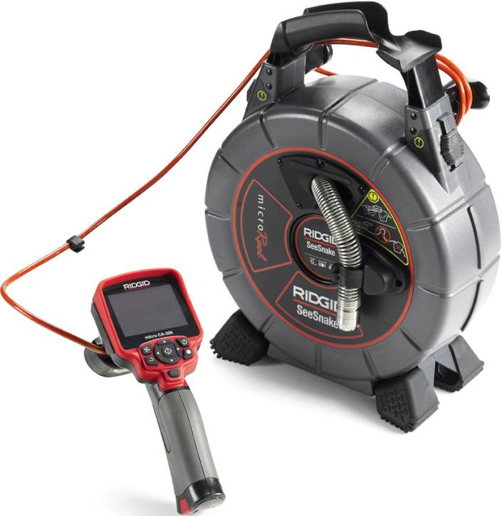 Инспекционная промышленная видеосистема Ridgid SeeSnake microReel с камерой micro CA-300 Инспекционная промышленная видеосистема Ridgid SeeSnake microReel с камерой micro CA-300