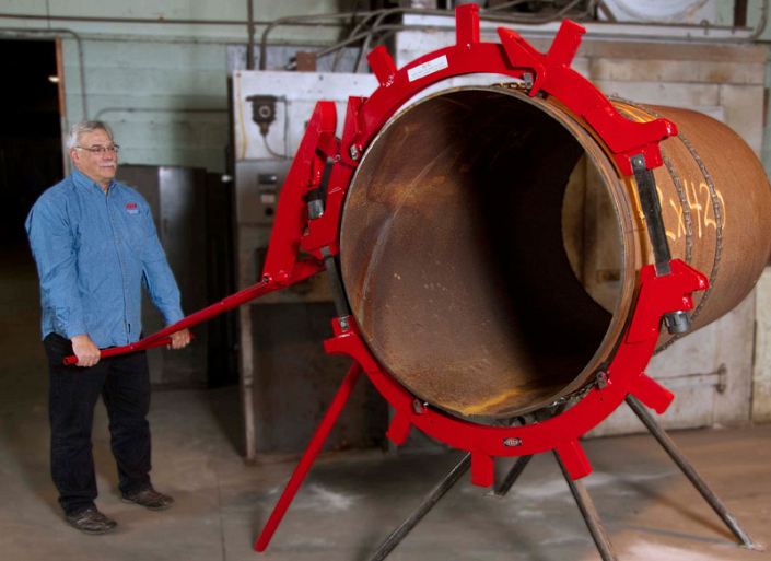 Использование поворотного роторного трубореза Reed Rotary Cutter RC42S Использование поворотного роторного трубореза Reed Rotary Cutter RC42S