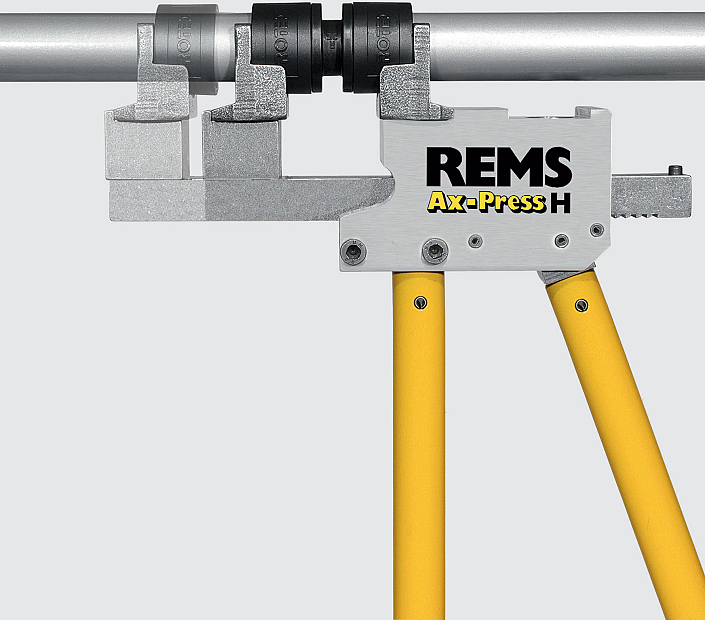 Использование пресса аксиального ручного для труб Rems Ax-Press H Использование пресса аксиального ручного для труб Rems Ax-Press H