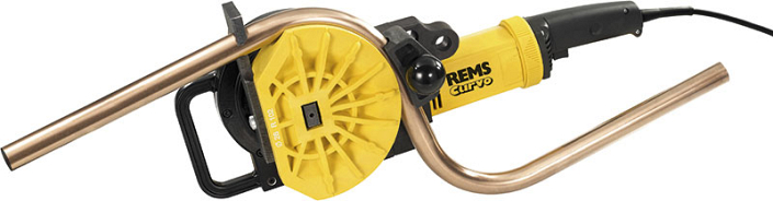 Использование трубогиба электрического Rems Curvo Basic-Pack