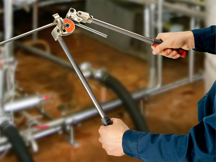 Использование трубогиба ручного рычажного Ridgid 606M Использование трубогиба ручного рычажного Ridgid 606M