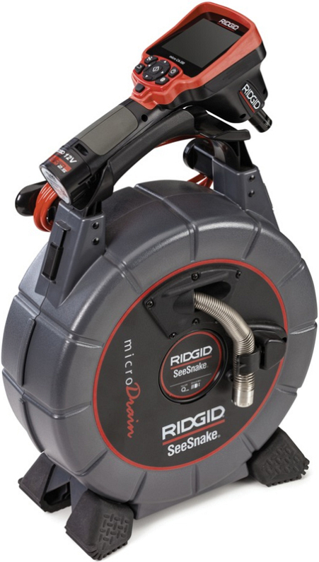 Камеры для видеодиагностики Ridgid micro CA-350 с SeeSnake microDrain Камеры для видеодиагностики Ridgid micro CA-350 с SeeSnake microDrain