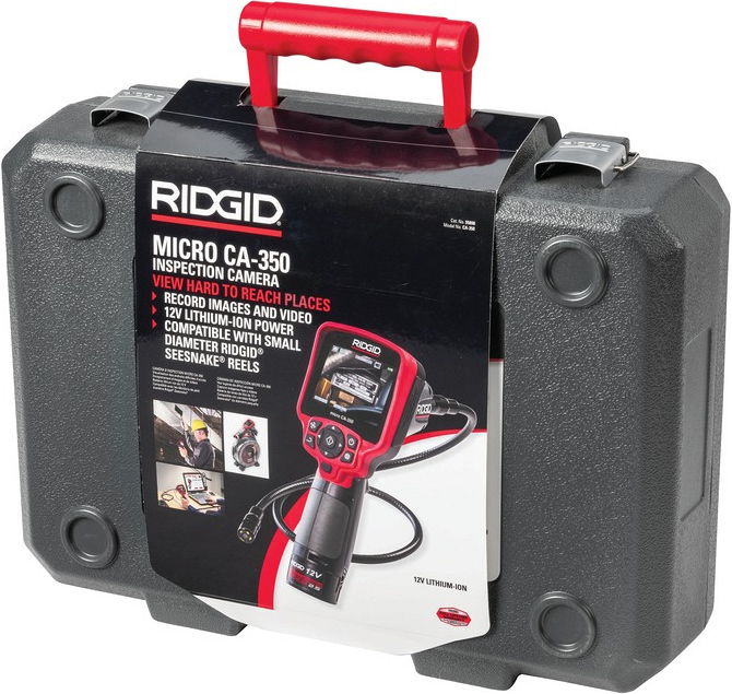 Кейс камеры для видеодиагностики Ridgid micro CA-350 Кейс камеры для видеодиагностики Ridgid micro CA-350