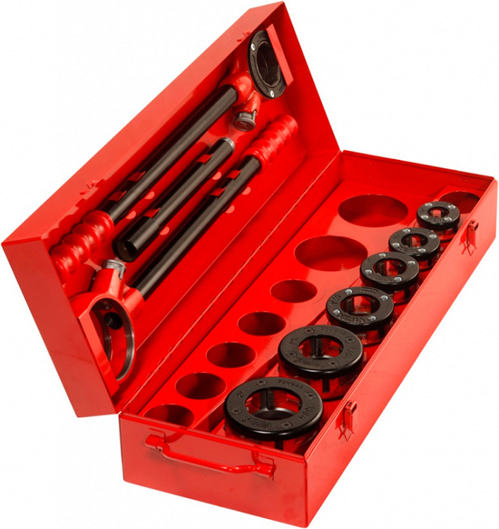 Клупп ручной Virax 1/2"-3/4"-1"-1 1/4"-1 1/2"-2" BSPT Правая Клупп ручной Virax 1/2"-3/4"-1"-1 1/4"-1 1/2"-2" BSPT Правая