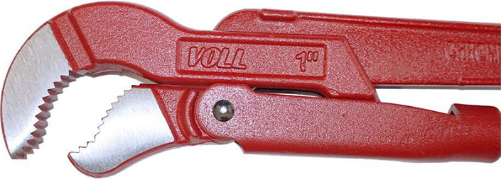 Ключи газовые Voll S 45°-1" Ключи газовые Voll S 45°-1"