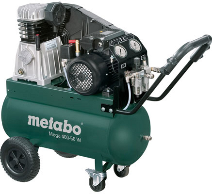 Компрессор поршневой Metabo Mega 400-50 W Компрессор поршневой Metabo Mega 400-50 W