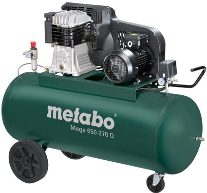 Компрессор поршневой Metabo Mega 650-270 D Компрессор поршневой Metabo Mega 650-270 D